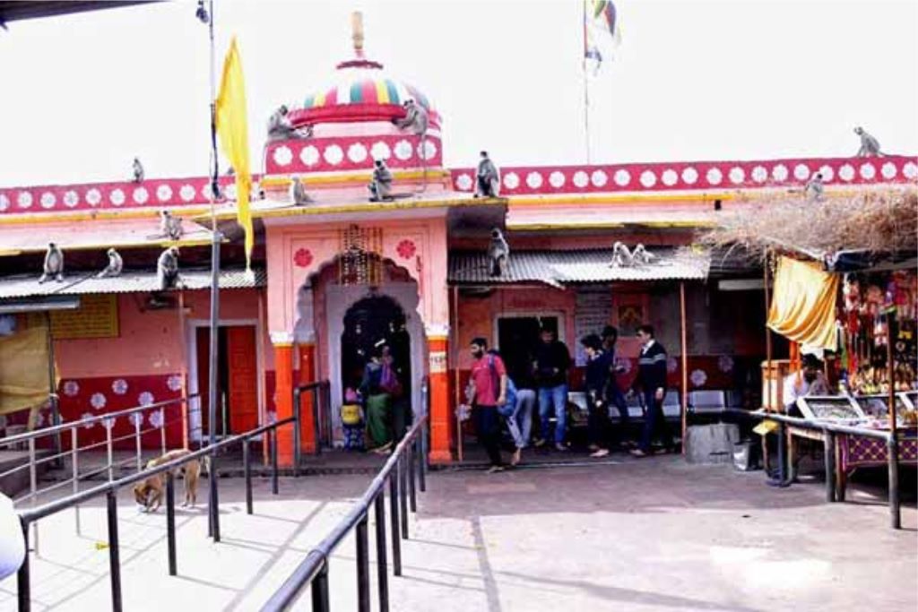Trinetra Ganesh Temple entrance inside Ranthambore Fort